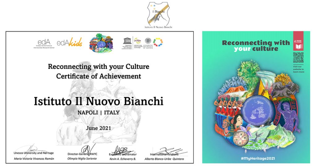 Reconnecting with your culture Certificate of Achievement