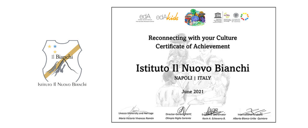 Certificate of Achievement – RECONNECTING WITH YOUR CULTURE