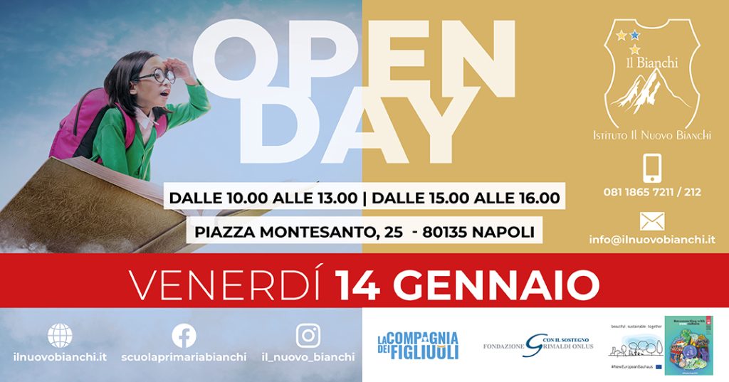 Open Day 14 gennaio