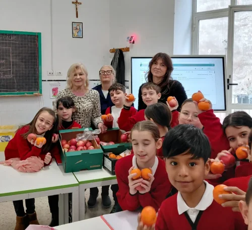Frutta e verdura nelle scuole 2026 all'Istituto Il Nuovo Bianchi
