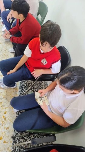 Incontro Quinta elementare e gli anziani di Sant'Egidio