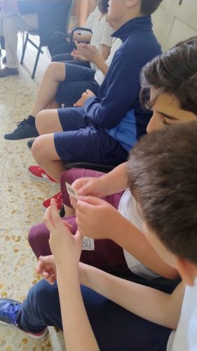 Incontro Quinta elementare e gli anziani di Sant'Egidio