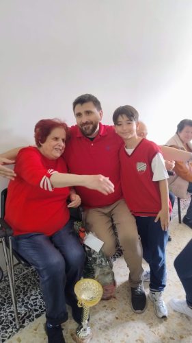 Incontro Quinta elementare e gli anziani di Sant'Egidio