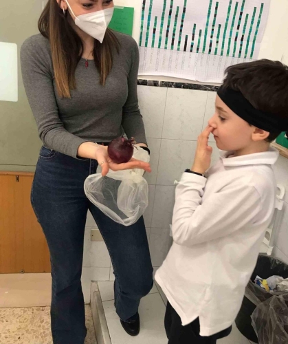 Progetto: La scatola sensoriale - Prima Primaria