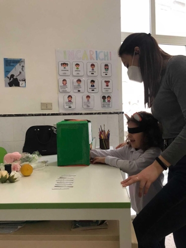 Progetto: La scatola sensoriale - Prima Primaria