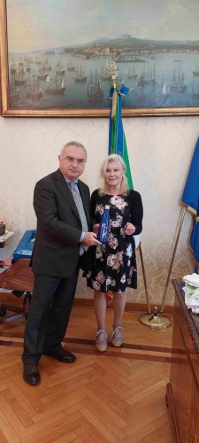 Visita dal Prefetto di Napoli Claudio Palomba per Progetto Cittadinanza globale