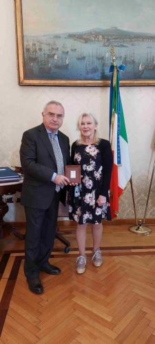 Visita dal Prefetto di Napoli Claudio Palomba per Progetto Cittadinanza globale