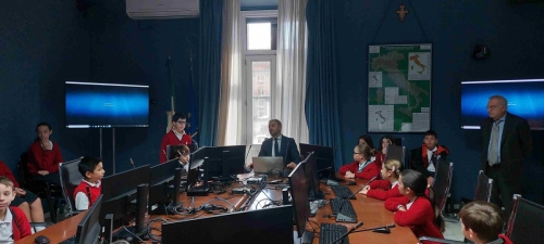 Visita dal Prefetto di Napoli Claudio Palomba per Progetto Cittadinanza globale