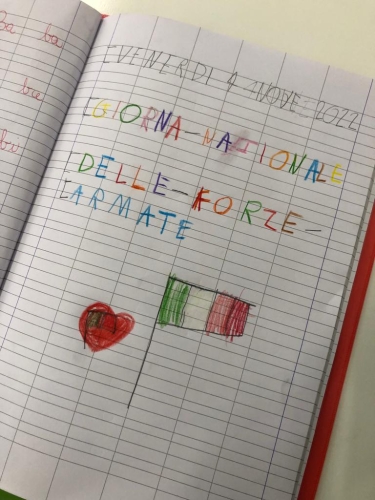 Giornata delle forze armate e dell unità d'italia - prima primaria