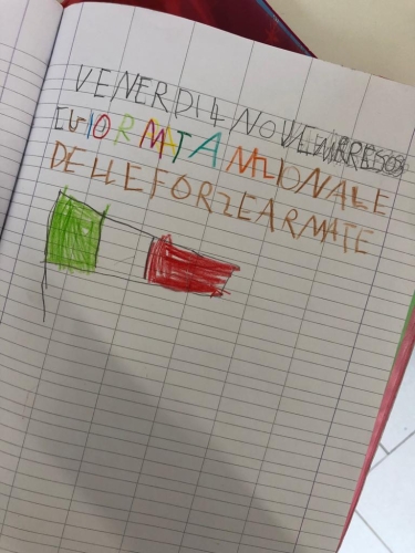 Giornata delle forze armate e dell unità d'italia - prima primaria