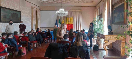 incontro in Palazzo S. Giacomo con il Vicesindaco di Napoli e Assessore all’Istruzione Maria Filippone