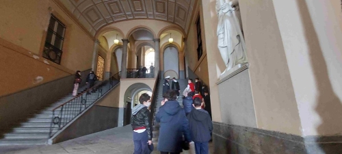 incontro in Palazzo S. Giacomo con il Vicesindaco di Napoli e Assessore all’Istruzione Maria Filippone