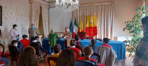 incontro in Palazzo S. Giacomo con il Vicesindaco di Napoli e Assessore all’Istruzione Maria Filippone