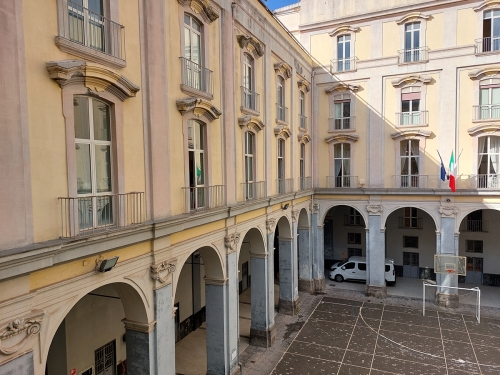 scuola ll nuovo bianchi cortile interno laterale